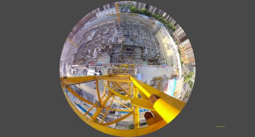 某建筑工地全景监控项目应用案例之一图片